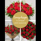 View 24 Red Rose Hand-tied number 1