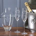 View Presentation Boxed Engraved Silver Wedding Anniversary Royal Scot Champagne Flutes/Pair number 1