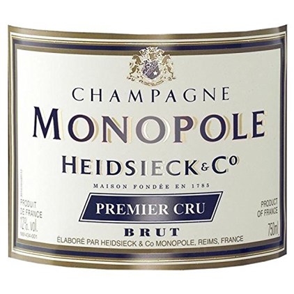 View Heidsieck & Co. Monopole Premier Cru Brut Champagne 75cl number 1