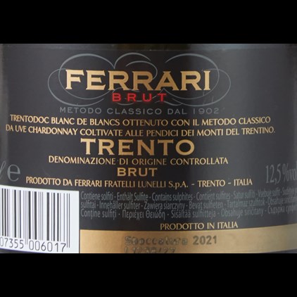 View Ferrari Brut 75cl Formula 1 Edition number 1