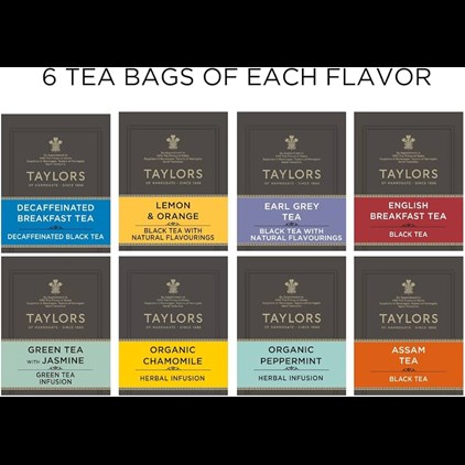 View Taylors of Harrogate Assorted Speciality Teas Selection Gift Box 48 pcs number 1