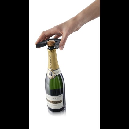 View Vacu Vin Bottle Opener Plastic Black number 1