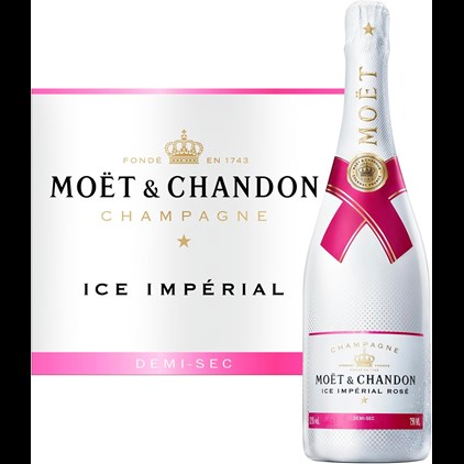 View Moet & Chandon Ice Imperial Rose Champagne 75cl number 1