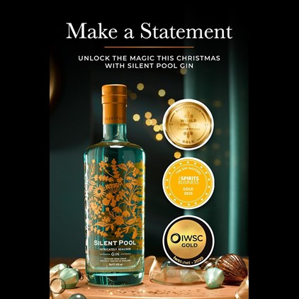 View Silent Pool Gin and Copa Glasses Gift Set number 1