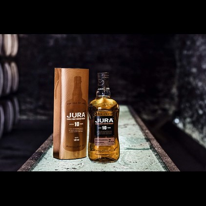 View Jura 10 Year Old Single Malt Whisky 70cl number 1