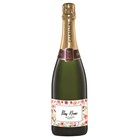 View Personalised Champagne - Art Border Label number 1