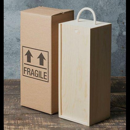 View Chapel Down Brut NV English Sparkling Wine & Truffles, Wooden Box number 1