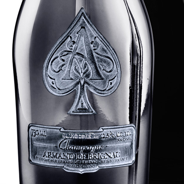 Armand de Brignac Blanc de Noirs 75cl in Ace of Spades Box Great Price and Home Delivery