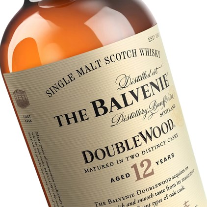 View Balvenie 12 Year Old DoubleWood Speyside Single Malt Scotch Whisky number 1