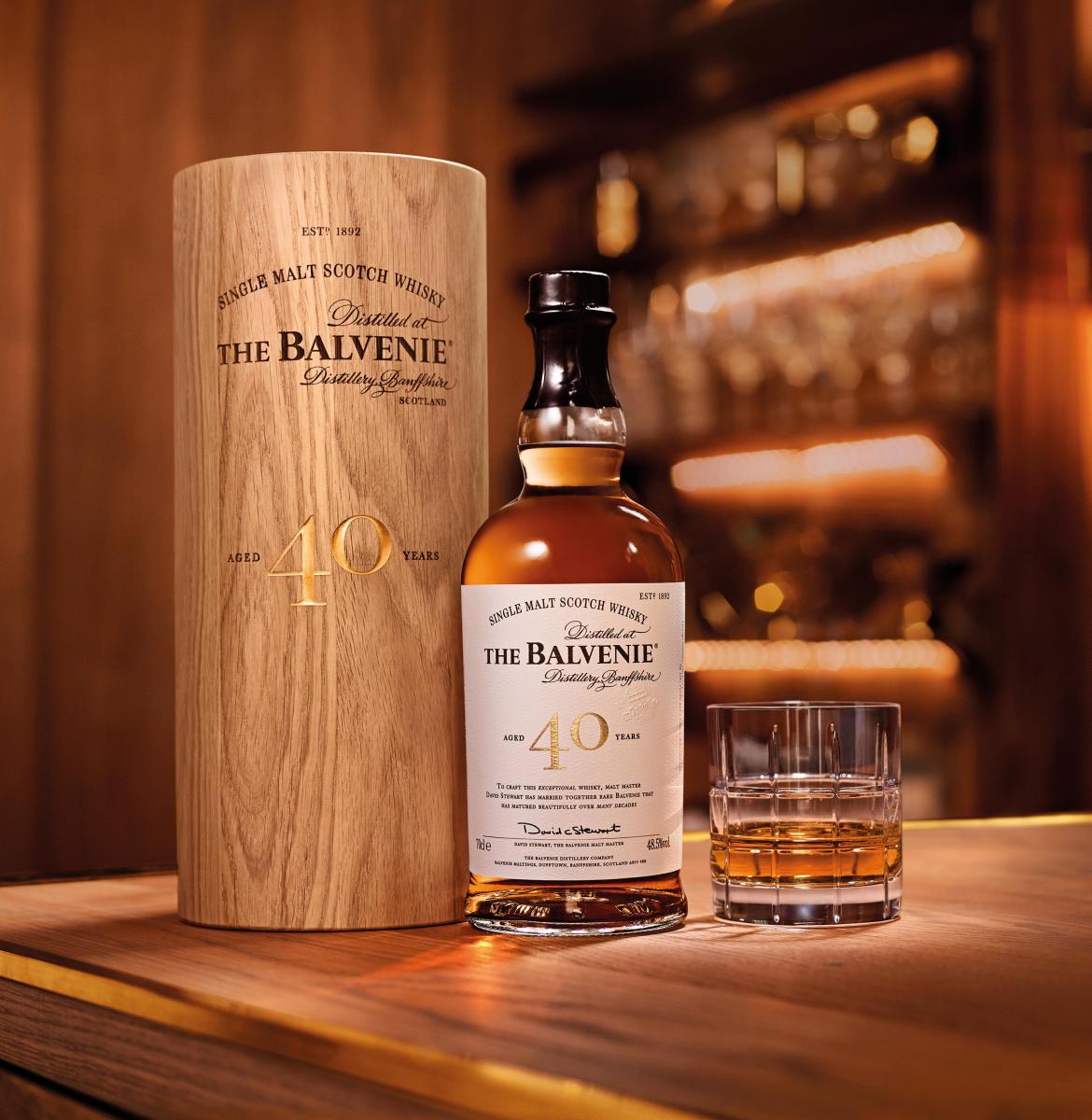 The Balvenie 40 Year Old Single Malt Scotch Whisky
