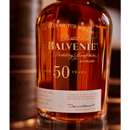 View The Balvenie 50 Year Old Single Malt Scotch Whisky number 1