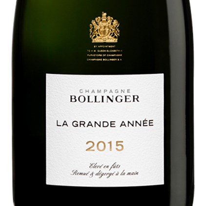 View Bollinger Grande Annee, Vintage, 2015 in Blue Luxury Presentation Set With Flutes number 1