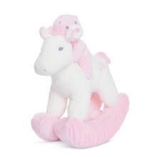 Bonnie Baby Rocking Horse in pink with Music