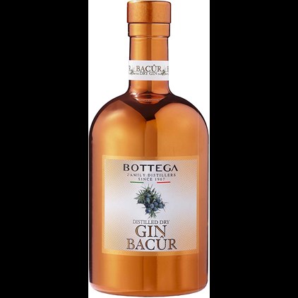 View Bottega Bacur Dry Gin 50cl Gift Set With 2 Glasses number 1