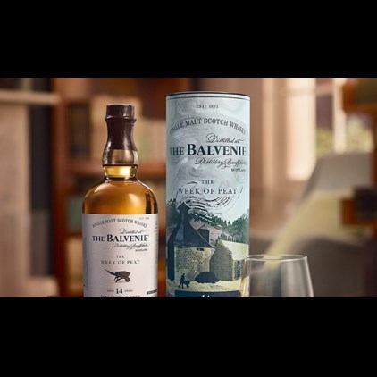 View The Balvenie Stories, The Week of Peat 14 year old Whisky number 1