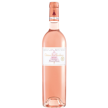 View Chateau la Gordonne Verite du Terroir Cotes de Provence Rose Wine, With Royal Scot Wine Glasses number 1