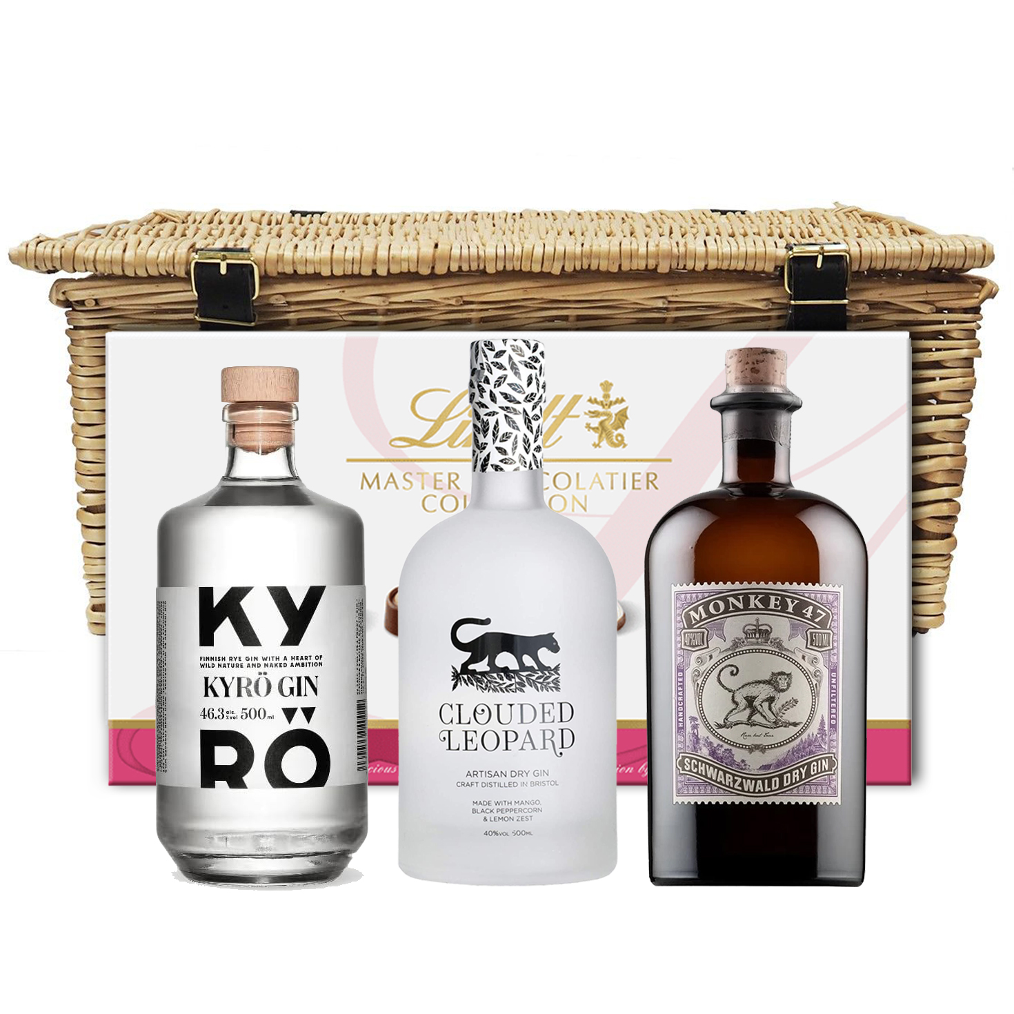 Craft Gin Family Hamper With Chocolates