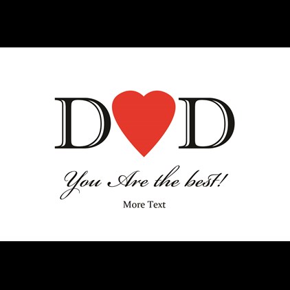 View Personalised Champagne - Heart Dad number 1