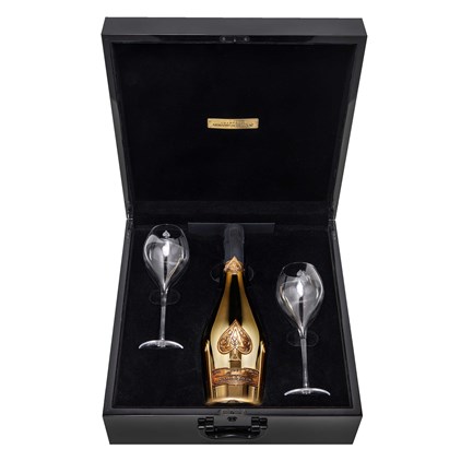 View Armand de Brignac Gold Deux Flutes limited edition gift pack number 1