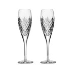 View Royal Scot Crystal - Edinburgh - 2 Champagne Flutes (Presentation Boxed) number 1