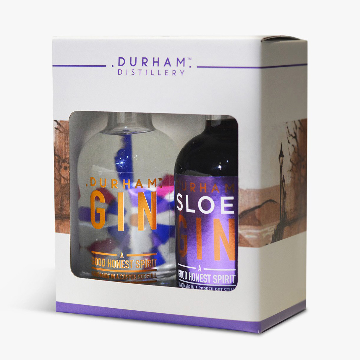 Durham Gin And Cask Gin Gift Pack 2 x 20cl