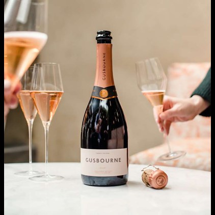 View Gusbourne Rose English Sparkling Wine 75cl number 1