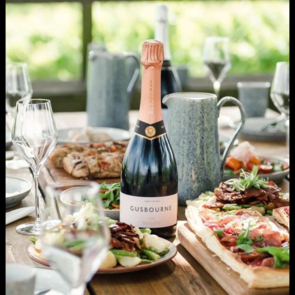 View Gusbourne Rose English Sparkling Wine 75cl number 1