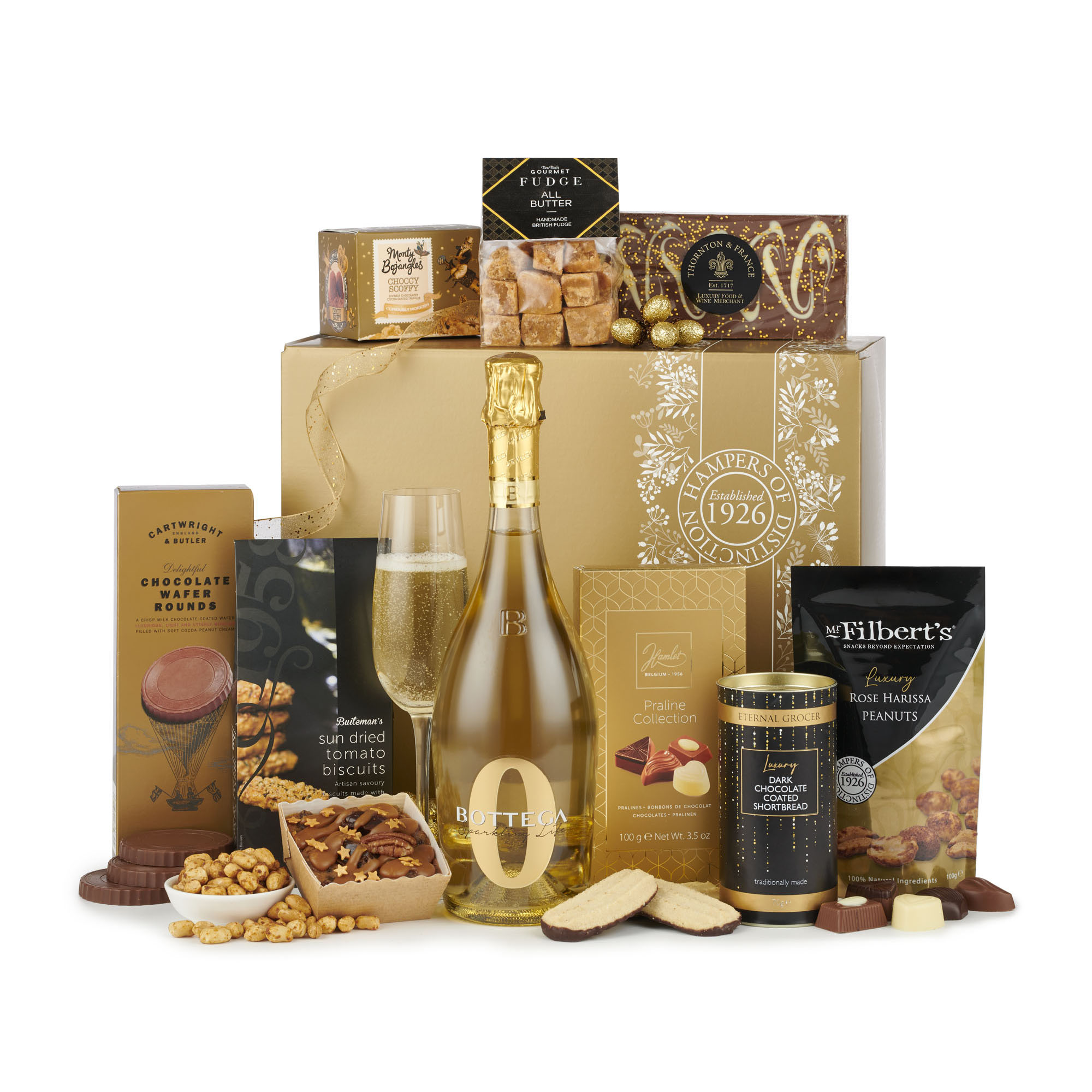 Buy the Elegance Sparkling Alcohol Free Hamper Online Buy