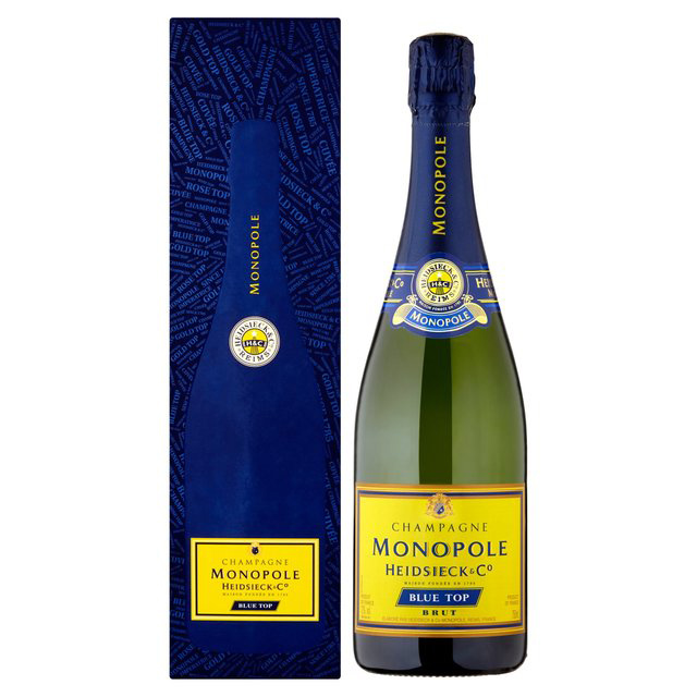 Heidsieck And Co. Monopole Blue Top Brut Champagne 75cl Great Price and Home Delivery