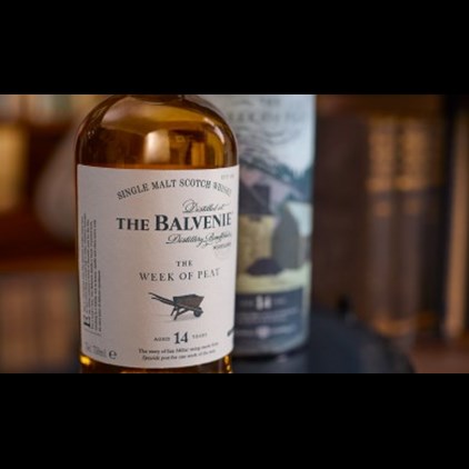 View The Balvenie Stories, The Week of Peat 14 year old Whisky number 1