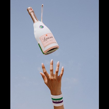 View Lanson Le Rose Creation Champagne Wimbledon Pouch 75cl number 1