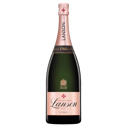 View Lanson Le Rose Creation Champagne Magnum (1.5 litre) in Lanson Wood Box number 1