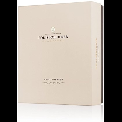 View Louis Roederer Collection 75cl & 2 Flutes Coffret Set number 1