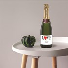 View Personalised Champagne - Love Label number 1