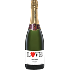 View Personalised Champagne - Love Label & Truffles, Wooden Box number 1