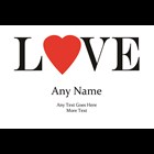 View Personalised Prosecco - Love Label number 1