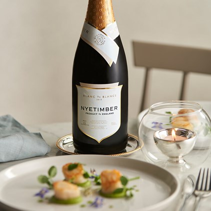 View Nyetimber Blanc de Blancs English Sparkling Wine 75cl number 1