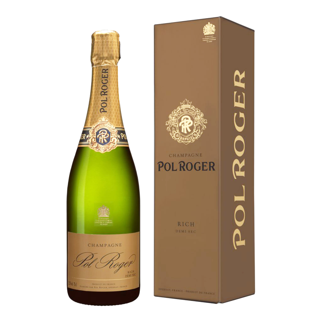 Pol Roger Rich Demi Sec Champagne 75cl