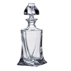 View Bohemia Quadro Crystal Decanter Set with 6 Matching Quadro Glasses number 1
