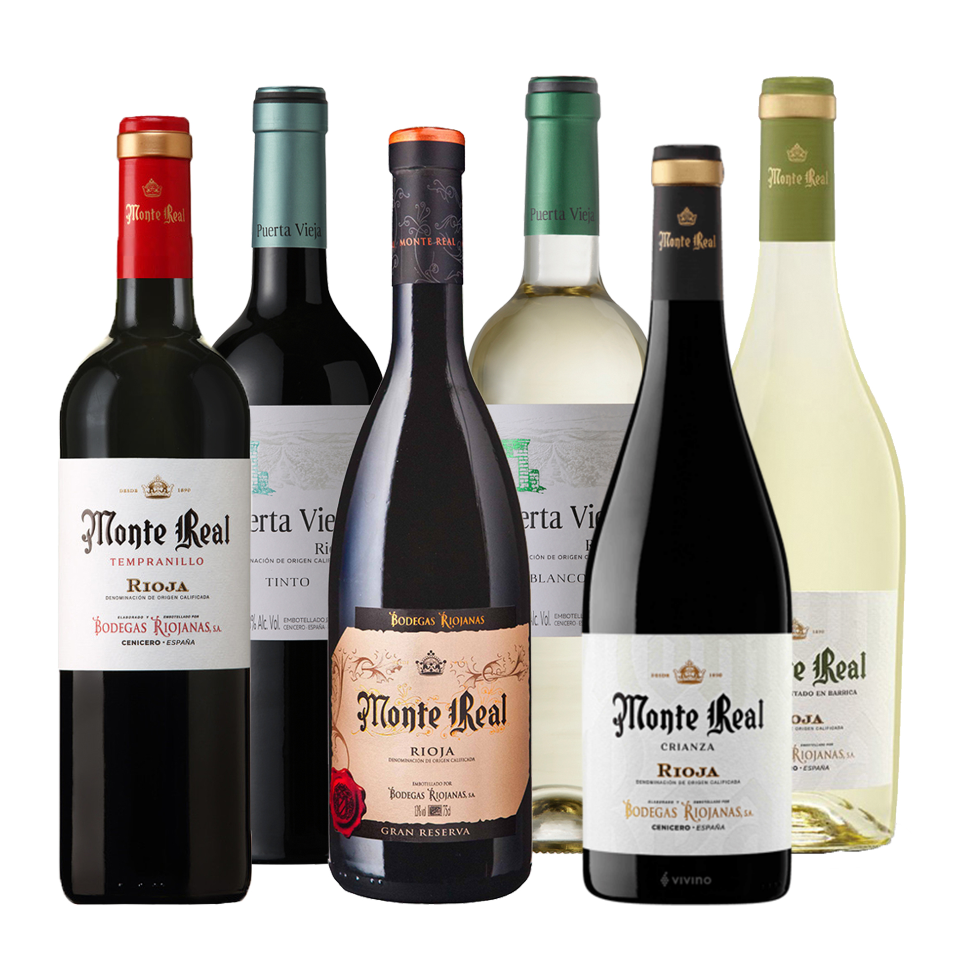 The Rioja Wine Case of 6