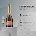 View Silver Reign Rose English Sparkling 75cl Happy Birthday Wine Duo Gift Box (2x75cl) number 1