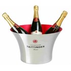 View Taittinger Branded Metal Ice Bucket Large number 1