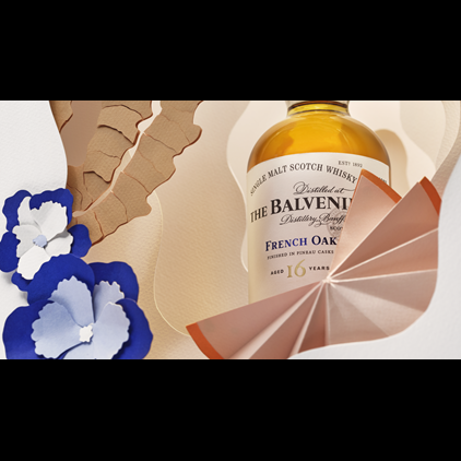 View Balvenie 16yo French Oak Pineau Cask Whisky 70cl number 1