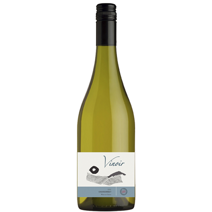 View Vinoir Chardonnay 75cl White Wine, With Royal Scot Wine Glasses number 1