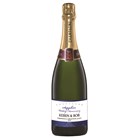 View Personalised Champagne - Sapphire Anniversary Label number 1