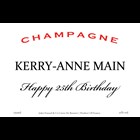 View Personalised Champagne - White Label And Lindt Swiss Chocolates Hamper number 1