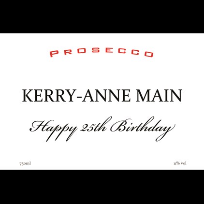 View Personalised Prosecco - White Label And Chocolates Hamper number 1