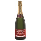 View Personalised Champagne - Xmas 2 Label number 1