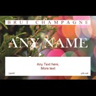 View Personalised Champagne - Xmas 1 Label number 1
