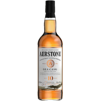 View Aerstone Sea Cask 10 Year Old Whisky 70cl Nibbles Hamper number 1